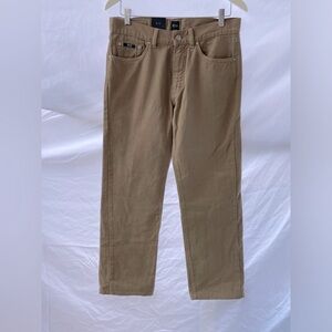 NWT Hugo Boss Mens tan Texas style Pants. 32x34